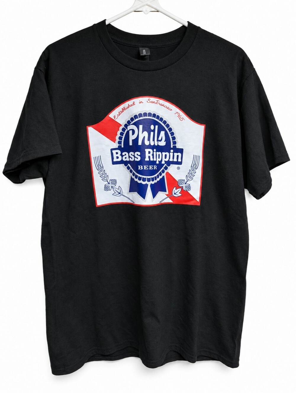 Phil Lesh Grateful Dead Bass Rippin Beer Graphic Tee - Black L NWT